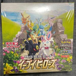 Eevee Heroes Pokemon TCG Booster Box Japan SEALED 　イーブイヒーローズの箱