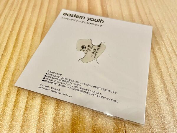 eastern youth メンバーデザインオリジナルピック　非売品