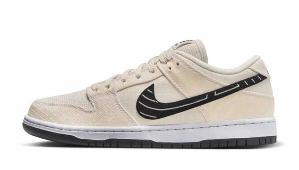 Albino & Preto × Nike SB Dunk Low Pro QS "Pearl White"