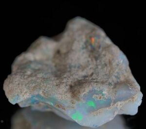 【O48】母岩付きウェロオパール原石 12.44ct エチオピア産 