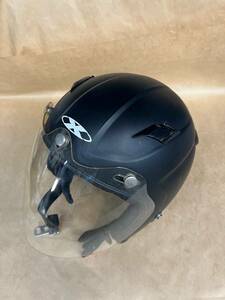 X-AIR ヘルメット　Lサイズ　オートバイ　バイクヘルメット　シールドタイプ