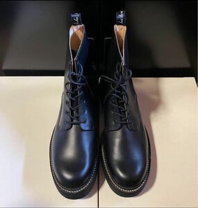 7万【新品】Foot The Coacher / フット ザ コーチャー Knockout Boots ブラック ブーツ