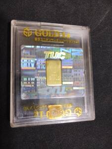  original gold in goto1 gram GOLD Tokyo Union circulation virtue power 