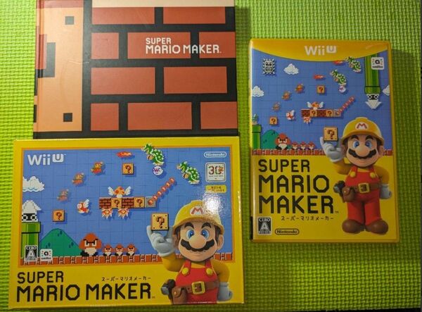 【マリオ】　【箱付き】　 スーパーマリオメーカー　 WiiU　 MARIO MAKER