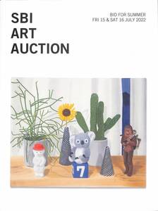 SBI Art Auction カタログ　第52回　2022年7月15、16日開催　草間彌生、村上隆、ロッカクアヤコ、森山大道・・・・331ロット