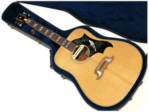 97 год производства Gibson 60s Dove Gibson .. Dub электроакустическая гитара L.R.Baggs оригинальный жесткий чехол имеется 