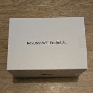 ☆ 彡未開封 Rakuten WiFi Pocket 2C ZR03M モバイルルーター 楽天 ポケットWi-Fi 白 ホワイト