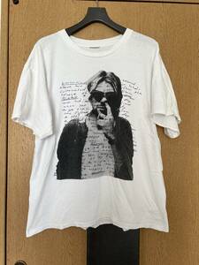 NIRVANA ニルヴァーナ ニルバーナ TEE カートコバーン Kurt Cobain sonic youth Pink Floyd METALLICA In Utero Tour tシャツ XL 野村訓市