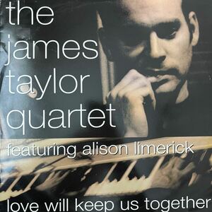 The James Taylor Quartet Featuring Alison Limerick - Love Will Keep Us Together 12 INCH