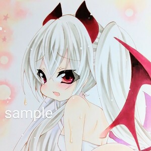  same person hand-drawn illustrations Grimm aloe [ bath ]/ quiz Magic red temi-/ Bomber girl 