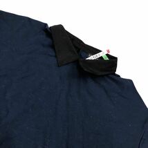 S209 日本製 INDIVI インディヴィ Tシャツ 半袖Tシャツ トップス カットソー レディース 38 ネイビー 紺_画像2