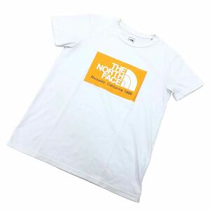 NS132 THE NORTH FACE ノースフェイス Tシャツ 半袖Tシャツ トップス カットソー プリントTシャツ レディース L ホワイト 白