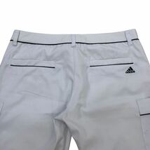 B385-47 adidas アディダス GOLF ゴルフ ハーフパンツ 半ズボン 半パン ボトムス ゴルフウェア ホワイト 白 レディース M_画像6