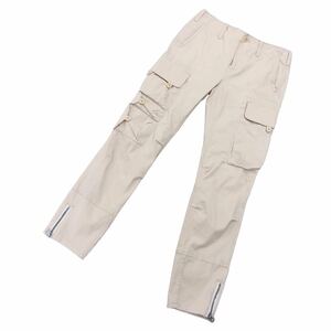 S216 RALPH LAUREN SPORT Ralph Lauren cargo pants pants bottoms slacks cotton 91% lady's 4 ivory light beige 