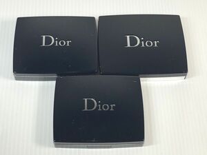  Christian Dior Christian Dior brush sun Couleur Dior s gold cheeks color 3 point set!! used postage 185 jpy t0