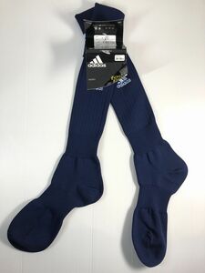 アディダス adidas サッカー スポーツ ソックス 靴下 28-30cm ネイビー 紺 新品 未使用 送料185円