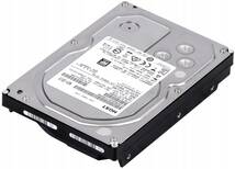 【中古パーツ】3.5 SATA 6TB 1台 正常 HGST HDN726060ALE614 使用時間43532H■ HDD4757_画像1