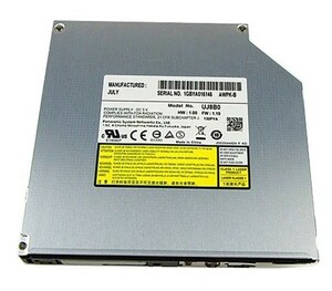 【中古パーツ】複数可 DVDドライブ ノートパソコン用 内蔵DVDスーパーマルチ 厚さ12.7mm SATA RW■Panasonic UJ8B0ベゼル無し