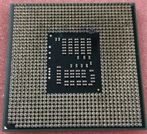 【中古パーツ】複数購入可 CPU Intel Core i5-460M 2.5GHz TB 2.8GHz SLBZW Socket G1(rPGA988A) 2コア4スレッド動作品 ノートパソコン用_画像1