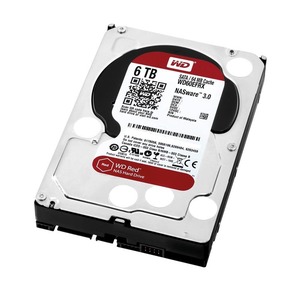 【中古パーツ】3.5 SATA 6TB 1台 正常 WDC WD60EFRX 使用時間0H■ HDD4747