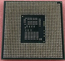【中古パーツ】複数購入可 CPU Intel Core i3 380M 2.5GHz SLBZX Socket G1 (rPGA988A) 2コア4スレッド動作品 ノートパソコン用_画像1