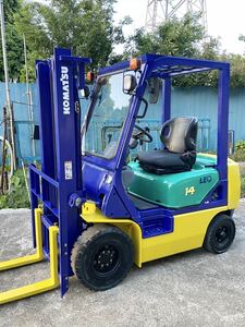 (中古) Komatsu forklift FG14LC-16 M/T 揚高3.0m 2036アワー 点Authorised inspectionMaintenance済千葉Prefecture