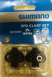 SHIMANO シマノ SPD クリートセット　SM-SH51 未使用品