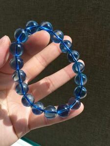 ~[ natural ] aquamarine bracele 11mm