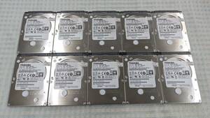 ★TOSHIBA 500GB×10個 2.5インチHDD SATA No7★