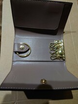 【1スタ】C-494 新品未使用 COACH ファイブ リング キー ケース シグネチャー キャンバス 並行輸入品_画像6