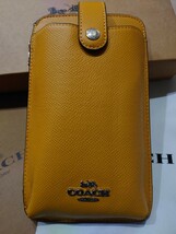 【1スタ】C-552 新品未使用 COACH スマホショルダー 並行輸入品_画像2