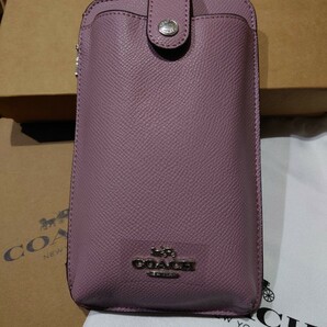 【1スタ】C-531 新品未使用 COACH NORTH/SOUTH フォン クロスボディ 並行輸入品の画像2