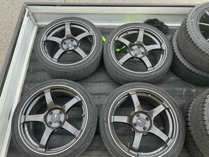 ADVAN Racing TC-4 17インチ 7.5j +40 pcd100 4h