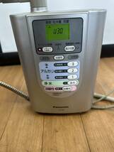 Panasonic アルカリイオン整水器 TK7208 浄水器 通電ジャンク品_画像2