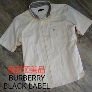 最安値美品BURBERRY 半袖シャツ