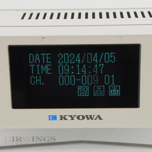 [DW] 8日保証 07/2022CAL UCAM-60B UCAM-60B-AC KYOWA DATA LOGGER USI-67A USS-62B*3 共和電業 データロガー 電源コード ...[05769-0106]_画像6