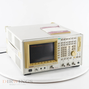 [DW]8 day guarantee self test OK R3762AH ADVANTEST NETWORK ANALYZER 300kHz-3.6GHz Advan test network hole riser..[05878-0028]