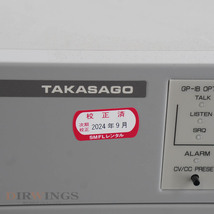 [DW] 8日保証 次期校正2024年9月 HX060-250 TAKASAGO 0-60V/0-250A 高砂 REGULATED DC POWER SUPPLY 直流安定化電源 定電圧...[05991-0023]_画像6