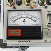 [DW] 8日保証 GER-2000K SOUKOU 60Hz 双興電機製作所 地絡継電器 漏電遮断器試験装置 保護継電器試験装置 電源コード[04621-0059]_画像6