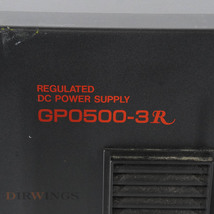 [DW] 8日保証 GP0500-3R TAKASAGO 高砂 REGULATED DC POWER SUPPLY 直流安定化電源 DC電源 直流電源 単相200V[05711-0021]_画像4
