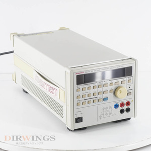 [DW] 8 day guarantee R6243 ADVANTEST 60Hz Advan test DC VOLTAGE CURRENT SOURCE/MONITOR direct current voltage electric current source / monitor [05791-1351]