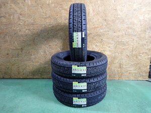 GM3006【送料無料145/80R12 80/78N】4本 2023年製 ダンロップ エナセーブ VAN01 未使用 新品夏タイヤ 軽トラ 軽バンへ ≪即決有り≫