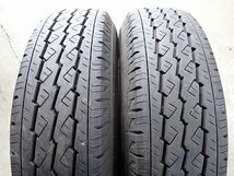 YS8166【送料無料195/80R15 107/105LT】ハイエース ブリヂストン V600 2023年製 中古夏タイヤセット■15×6.5J 139.7/6H ET30■_画像5