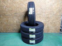 GM3110【送料無料145/80R12 80/78N】4本 ダンロップ エナセーブ VAN01 2023年製 新品 夏タイヤ ラジアルタイヤ《即決あり》_画像1