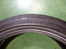 RK3708【送料無料215/45R18】1本 ブリヂストン プレイズPXⅡ 2021年製 中古夏タイヤ ラジアルタイヤ BRZ 86 プリウス《即決あり》_画像5