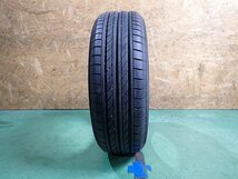 RK3774【送料無料185/60R15】1本 ヨコハマ ブルーアース E50 中古夏タイヤ フィット シャトル グレイスなどに ≪即決≫_画像1