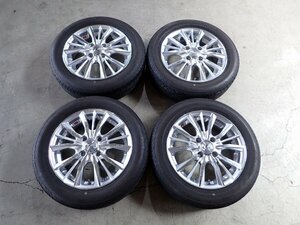 YS8537【送料無料155/65R14】Weds レオニス N-BOX タント スペーシア デイズルークス等 中古夏タイヤ ▼14×4.5J 100/4H ET45▼