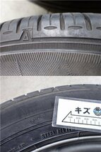 YS8349【送料無料185/60R15】インサイト グレイス シャトルなどへ ダンロップ 中古夏タイヤセット ■15×6J 100/4H ET53■_画像10