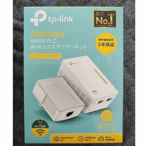 TP-LINK WiFi 中継機 PLCアダプター TL-WPA4220KIT