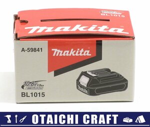 【未使用】makita(マキタ) 純正 10.8V リチウムイオンバッテリー BL1015 1.5Ah スライド式 A-59841【/D20179900036456D/】